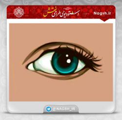 آموزش فتوشاپ؛ کشیدن چشم وکتور با ابزار pen در فتوشاپ