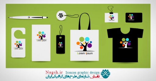دانلود تصاویر وکتور کارت ویزیت، بنر و جلد بروشور فانتزی