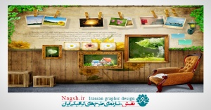 دانلود طرح لایه باز خاطرات عکاسی
